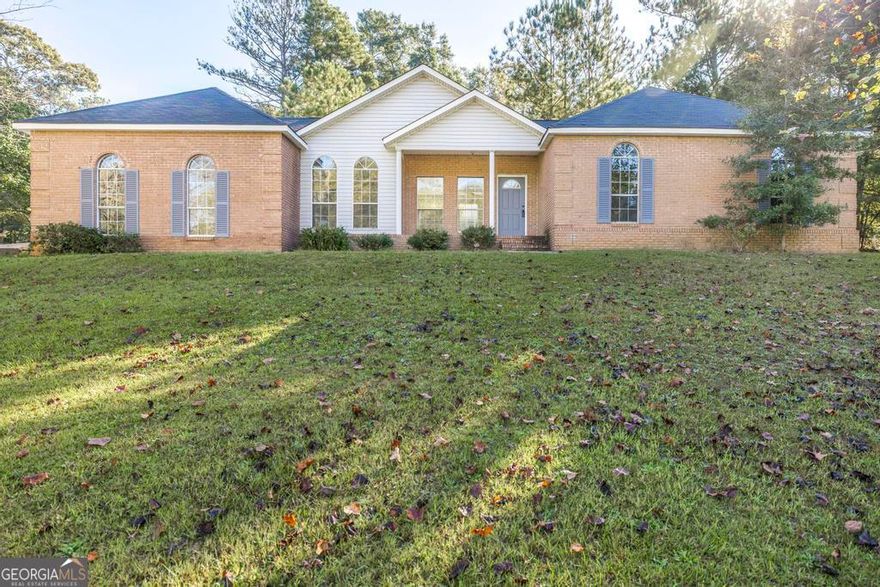 FALL in love with this Byron Beauty.    Welcome home to this charming 3-bedroom, 2-bath retreat in the tucked-away Hunters Ridge subdivision, just minutes from downtown Byron, I-75, and local shopping. Step inside and you'll instantly notice all the fresh updates - new flooring (no carpet!), new paint, new light fixtures, new driveway, new water heater, and a brand-new dishwasher - making this home move-in ready for the new season.    The spacious living area is perfect for cozy fall evenings, featuring a warm fireplace as the focal point. The open layout flows easily for gatherings with friends and family, and the backyard offers plenty of space to enjoy crisp autumn days outdoors.    This one has the perfect mix of comfort, style, and convenience - all wrapped up in a friendly neighborhood setting.    Come see why fall is the perfect time to make this house your new home!