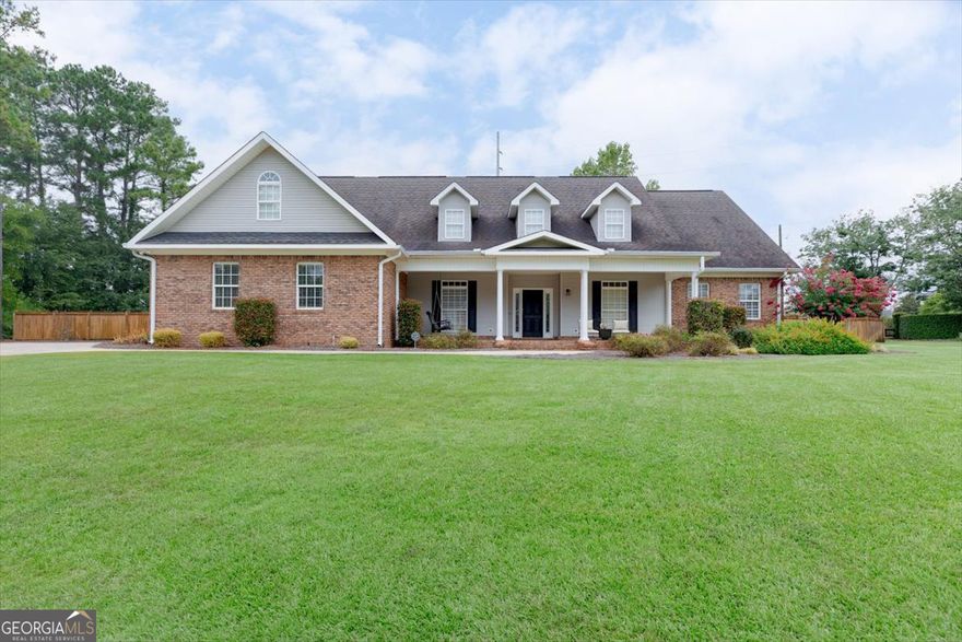 **$25,000 BUYER INCENTIVE TO BEUSEDTOWARD CLOSING COST FEES, DESIGN ALLOWANCE, INTEREST RATEBUY DOWN POINTS OR PRICEREDUCTION!!!** If you are looking for a Space for Everyone & Everything...There is Room To Roam in the Gorgeous 5BR/4BAHome with 3-Car Garage, HUGE Shop &1.12 Acre Lot featuring Full Brick Exterior with Vinyl Accents. This well-maintained 2-story home offers a room for everyone with a3-car garage featuring epoxy floors and a 52'x 36' shop-perfect for multiple automobiles, an RV, woodworking, or hobby space. Nestled on a 1.12-acre lot in an established subdivision, the property also provides a fenced backyard with no rear neighbors that is ideal for privacy and relaxation. The Interior Boasts of fresh interior paint and new carpet, along with hardwood floors in all common areas, lots of trim and moldings, and an inviting foyer entrance. The large great room features custom built-ins around a gas fireplace and expansive sliding glass doors that flood the space with natural light and lead to the covered back porch. The formal dining room and open floor plan flow into a spacious kitchen with custom cabinetry, an island, built in microwave & oven pantry, breakfast area with large windows, and ample counter space. The private primary suite on the main level includes a bay window in the sitting area, a luxury bath with dual sinks, makeup vanity, marble shower, separate tub, and a walk-in closet with custom shelving. Two guest bedrooms with a shared bath are also on the main, plus an additional flexible space that can serve as a bedroom, office, library, den, or in-law suite with access to another full bath. The laundry room includes extra cabinetry and a utility sink. Upstairs, a huge bonus room offers endless possibilities-media room, game room, man cave or second living area. An adjoining room makes a great office or playroom. Two additional large bedrooms, another full bath, and a smaller bonus room (ideal for crafts, reading nook, or storage) complete the second floor. Other highlights include 2 ManaBloc Water Systems, Tankless water heater & separate electric water heater, 2 HVAC units, Basketball goaling backyard, & Large covered front porch to enjoy your morning coffee or relax with a cozy book on the porch swing. This home is Conveniently located near schools, shopping, dining, entertainment, and I-75 access and offers space, function, and flexibility in a prime location. Schedule your showing today-this one has it all!