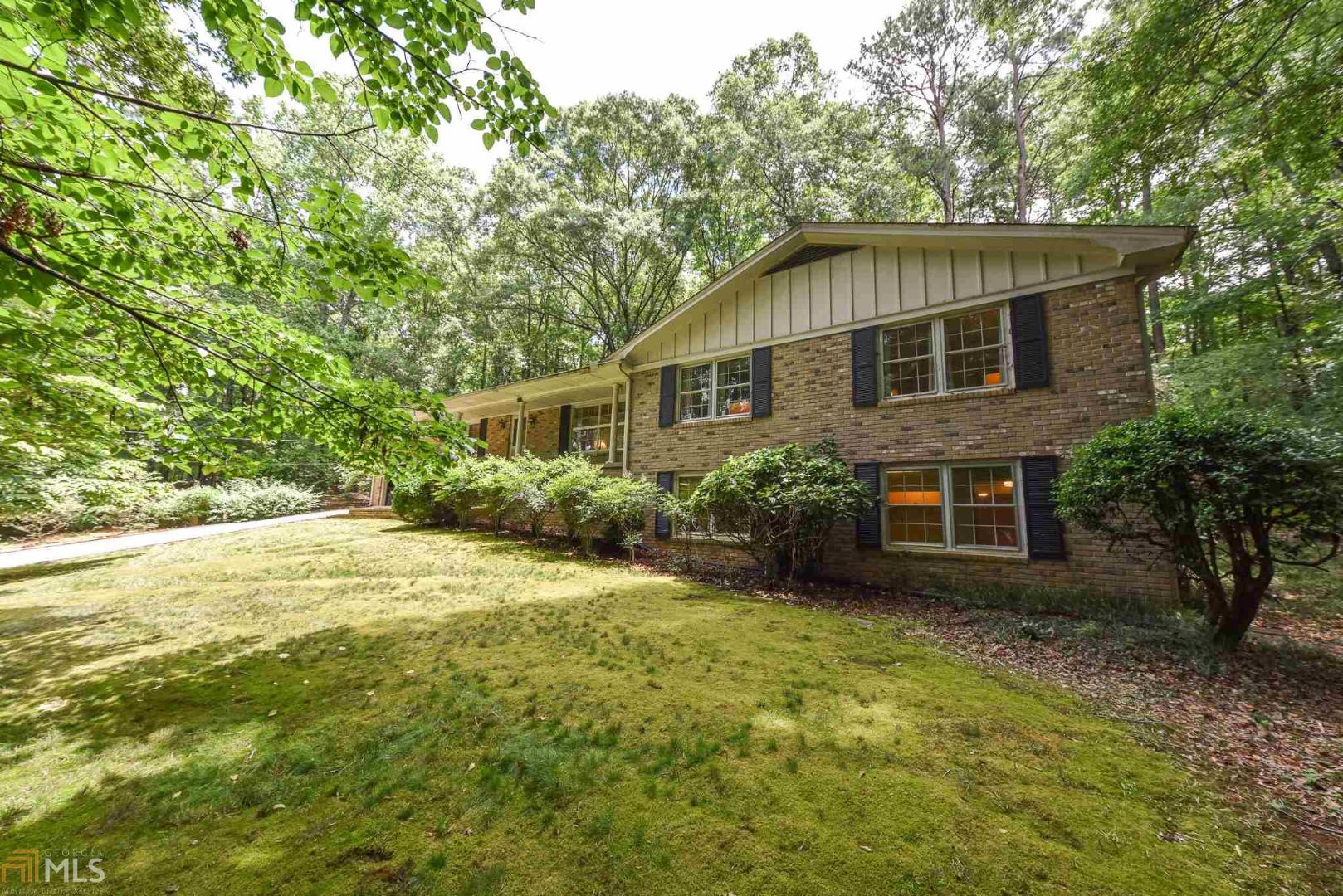 Secluded and peaceful home in sought after West Athens! 585 Somerset Drive is private, yet conveniently located in Timothy Estates. The main level features 3 bedrooms, 2 bathrooms, and screened-in patio. The large walkout basement includes a bedroom, bathroom, and living area. Relax and enjoy nature among mature hardwood trees and the small creek that runs through the front portion of the property. This tranquil setting is ready for someone to make it their own.