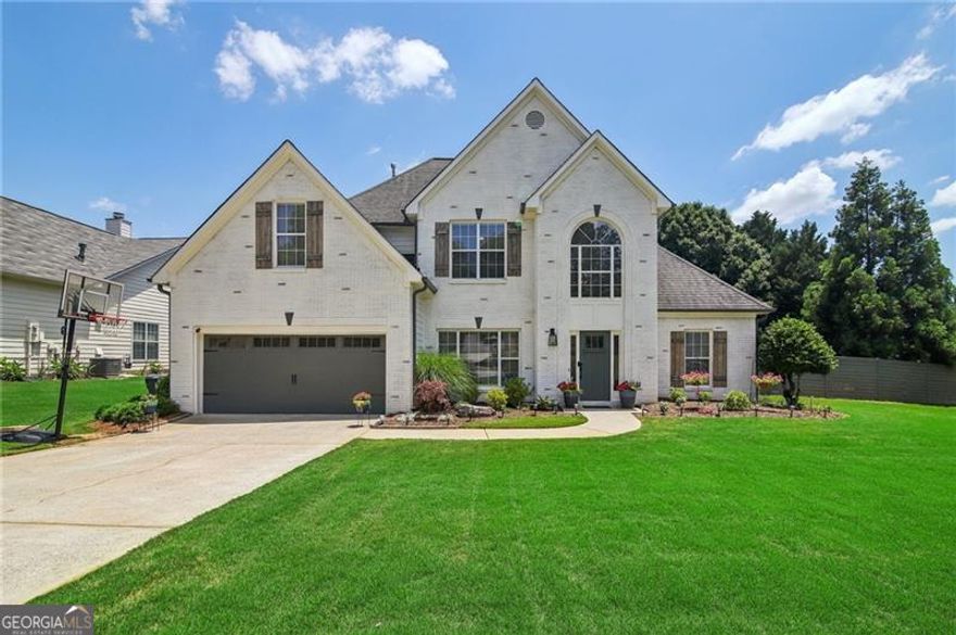 A perfect 10! No HOA! You'll feel like you've hit the jackpot when buying this brick front beauty situated next to beautiful farm land. The corner level lot oozes curb appeal and a boasts a backyard perfect for entertaining and room for a pool. If you're looking for a Bedroom and a Master on the Main, then look no further. And say what...3 bedrooms upstairs too? No stone has been left unturned inside with an updated white kitchen w/ stainless appliances, hardwoods on main level, lovely renovated master bath, updated lighting, covered patio in rear and so much more. All systems  4 years old. It's move in ready!