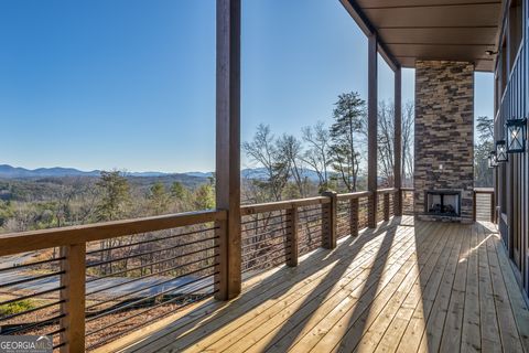 A home in Mineral Bluff