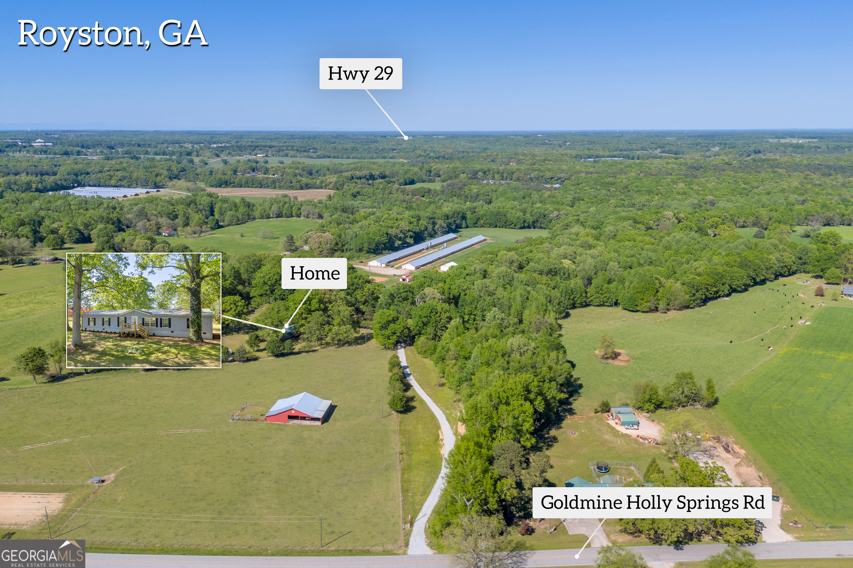 Royston, Georgia 30662, United States, 3 Bedrooms Bedrooms, ,2 BathroomsBathrooms,Residential,Active,112815