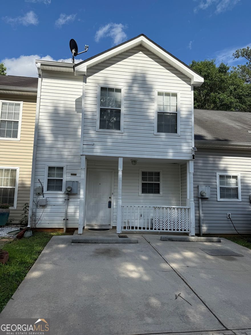 Welcome to this charming and spacious Townhome, with open floor plan, designed for comfort and convenience. Main floor offers hardwood floor, fireplace and 1/2 bathroom with French doors leading to backyard. Upstairs boast 2 spacious bedrooms, with 2 private bathrooms. The location is minutes from Stonecrest Mall, Arabia Mountain, restaurants, grocery stores and just minutes to I-20 and 285. The low-cost HOA is just $30/month and has NO rental restrictions. This home is perfect for first-time buy Buyers & Investors!