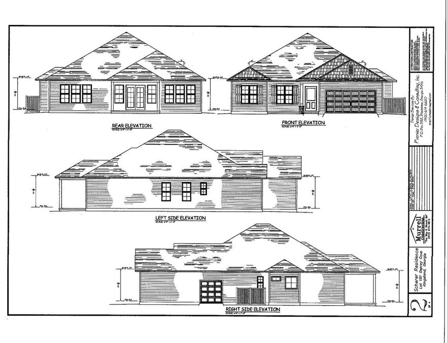 ***NEW CONSTRUCTION***Another Corey Murrell Custom Field Model.  This very popular floor plan (the "Darlene") is underway and ready January-March 2022.  Wide open floor plan with 4/3 set up and wonderful, peaceful water views from the large rear porch (southern/eastern exposure).  Plan includes stainless appliances and gas stove.  Large front load extended garage with T1-11 included.  Maine living area has tile or hardwood, and bedrooms carpet (easy to upgrade throughout).  Osprey Cove Club membership transfers for $1500 to new buyer and allows you to join the Club at asocial or full golf member.  Can't miss with this plan and secure your new home with a non refundable $15,000 deposit.