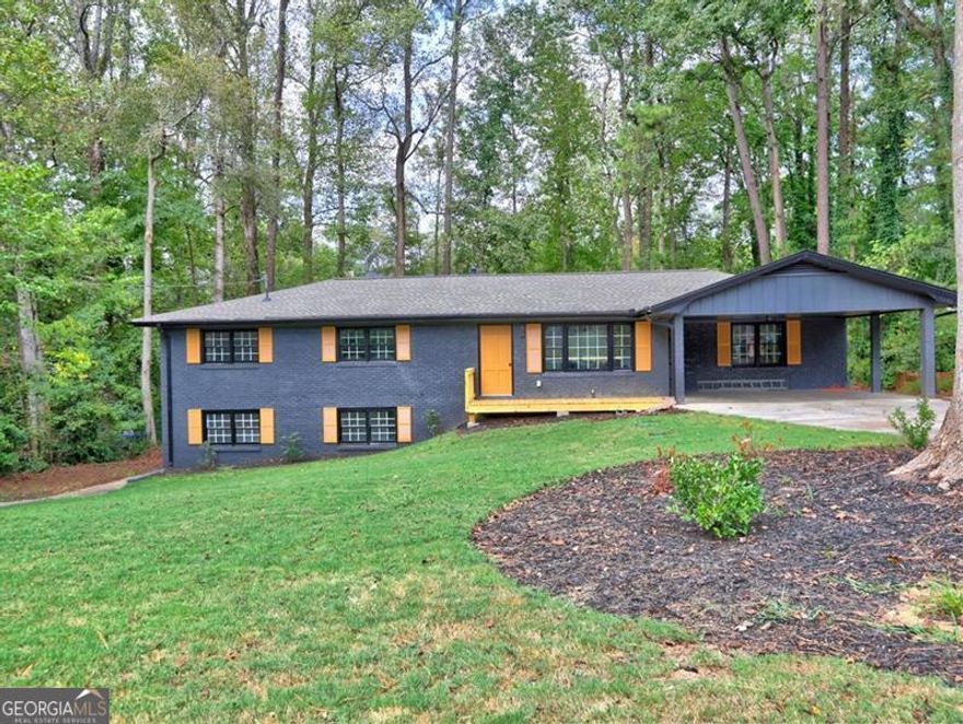 Located in the quiet community of Harvest Manor. This beautifully remodeled ranch-over-basement home brings together luxury details and modern comfort. Brick exterior with new back and front decks. The interior offers contemporary amenities such as a fully upgraded kitchen with stainless steel appliances and quartz countertops, open concept living and dining space that boasts luxury vinyl flooring, and a cozy wood burning fireplace. All bedrooms and bathrooms feature quality fixtures and tasteful finishes, blending traditional style with modern sophistication. Basement is fully finished and provides additional bedroom, bathroom, kitchenette, and its own exterior entry and driveway making it perfect for in-laws, guests, and/or rental income.