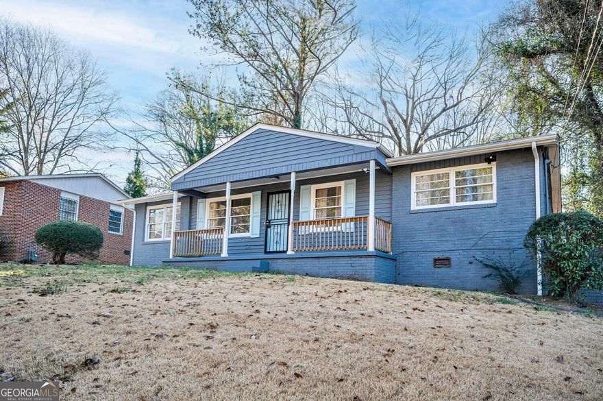 Discover the perfect blend of comfort, flexibility, and value at 3222 Jamaica Rd NW - an updated 4-bedroom, 3-bath Craftsman-style bungalow. The open-concept kitchen shines with upgrades and abundant natural light, flowing seamlessly into inviting living spaces ideal for both connection and privacy. The kitchen and bathrooms feature thoughtful updates, while the newer roof (2022) and HVAC provide peace of mind. Enjoy quiet mornings on the classic front porch and unwind on the back deck in a serene setting complete with a fire pit - perfect for gatherings under the stars. This versatile opportunity is ideal for investors or first-time homebuyers.    This property is in a central location close to I-285, I-20, and Donald Lee Hollowell Parkway and is just a few blocks away from the Mayor of Atlanta's residence. Mercedez Benz Stadium, downtown Atlanta, GA Tech, the AU center, Atlantic Station, the Airport, and the BeltLine are all just a short trip away.    Welcome home - or welcome to your next income-producing addition to your real estate portfolio.