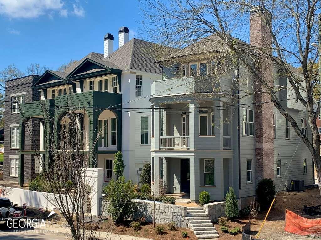The Newest from Hedgewood Homes, Winner of the 2022 Georgia Design Awards! This stately new construction all brick home woven into the Heart of Buckhead is graced with finishes from nationally acclaimed designer, Pam Sessions, enjoys 11 foot ceilings on the main living level with extravagant windows, an oversized scullery plus walk-in pantry, dedicated sun-soaked home office, wood burning fireplace framed in an architecturally stunning curved wall, a separate flex room for even more space, a parcel delivery door, and an expansive raised terrace perfectly suited for grilling, gardening, or gathering with friends & family. Located in Delmont, a European-inspired community featuring a resort-style salt water swimming pool and low maintenance lifestyle and just steps from the renowned Atlanta International School, the Shops & Restaurants of Buckhead Village, Frankie Allen Park, Publix, and much more. Home is under construction on track for an early 2024 move-in. Photos are of similar homes built by Hedgewood Homes. Act now for the opportunity to customize your finishes with Pam Sessions and the Hedgewood Homes Design Team.