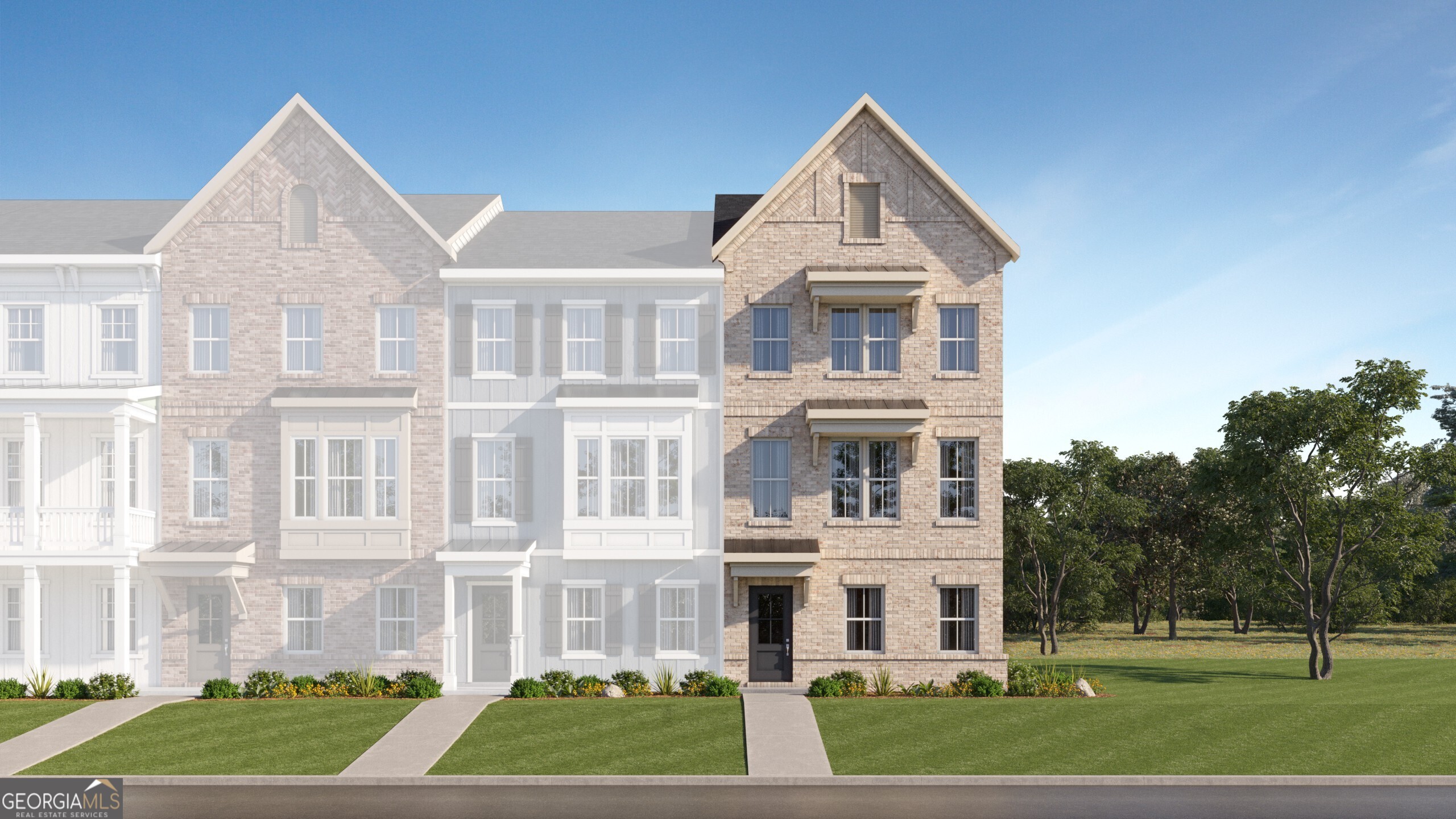 Welcome to Forrest Crossing! This new three-story townhome with a two-car garage features a smart layout that provides ample room to grow and entertain. Upon entry into the home is a versatile bedroom suite to accommodate independent living, while upstairs is the main living area. It showcases a well-equipped kitchen, dining room and a welcoming Great Room, which is elevated by a center fireplace and rear deck. Residing on the top floor are two secondary bedrooms and a tranquil owner's suite. Prices, dimensions and features may vary and are subject to change. Photos are for illustrative purposes only.