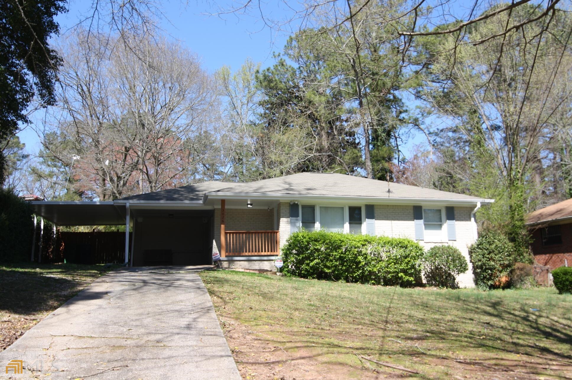 Move-In Ready! Enjoy living in this 3 bedroom 2 Bath brick ranch. So Convenient to City of Decatur and City of Atlanta. This home features updated kitchen with stainless appliances, updated bathroom, hardwood flooring, deck, large backyard, separate laundry room can accommodate full sized washer and dryer. New Windows and Freshly Painted Exterior Trim and Deck and Fence.