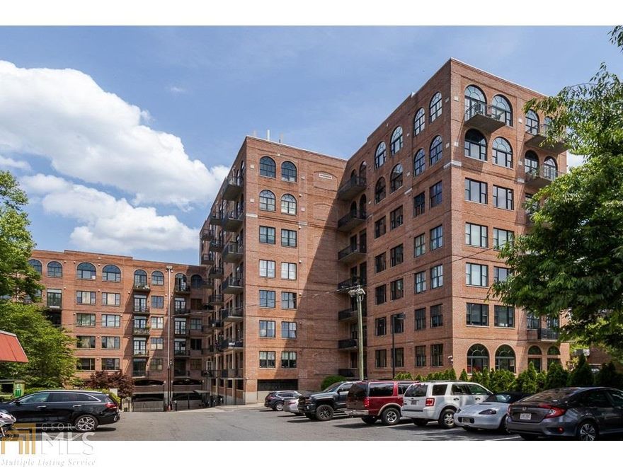 Totally renovated loft in the heart of Buckhead embodies chic city living at its finest! Kitchen features custom cabinetry, new LG appliances, quartz countertops & opens to dramatic great room & dining room with exposed brick, newly refinished hardwood floors, designer lighting, & a private walkout balcony nestled in the treetops. Master suite features all new bath with custom walnut vanity, steam shower and custom walk in closet. New HVAC & tankless water heater. 2 side-by-side covered parking spaces, storage unit, rooftop deck, 24 hour concierge, pool, gym, & pet run