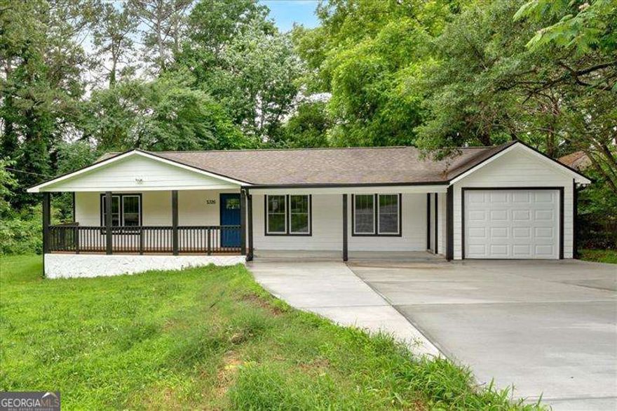 Completely Renovated Gem in Prime Marietta Location!    Welcome to 2326 Brackett Street - a beautifully renovated 3-bedroom, 2-bathroom home that perfectly blends modern comfort with timeless charm. Situated in the heart of Marietta, this move-in-ready residence offers an unbeatable combination of style, function, and convenience.    Step inside to discover a bright, open-concept living space featuring luxury vinyl plank flooring, designer finishes, and an abundance of natural light. The kitchen is a showstopper - boasting brand-new stainless steel appliances, quartz countertops, custom cabinetry, and a sleek tile backsplash. The spacious primary suite includes a fully updated en-suite bathroom with contemporary fixtures and a walk-in shower. Two additional bedrooms and a modern second bathroom provide ample space for family, guests, or a home office.    Outside, enjoy a level lot perfect for relaxing, gardening, or entertaining. The curb appeal is just as impressive with fresh exterior paint, a new roof, and stylish landscaping.    Location!!!  Live just minutes from the vibrant Marietta Square, where you'll enjoy year-round festivals, farmers markets, boutique shopping, and a diverse selection of dining options. You'll also have quick access to:   * The Battery Atlanta & Truist Park - Home of the Braves and a hotspot for entertainment, dining, and nightlife   * Cumberland Mall - A premier shopping destination with popular stores and restaurants   * Kennesaw Mountain National Battlefield Park - Ideal for weekend hikes, picnics, and outdoor adventures   * Wellstar Kennestone Hospital - A top-rated medical facility just minutes away   * Easy access to I-75 and I-285 - Making commuting to Atlanta or anywhere in the metro area a breeze   * Top-rated Cobb County Schools, local parks, and community amenities    Whether you're a first-time buyer, a growing family, or someone looking to downsize without compromise, 2326 Brackett Street is a rare find that checks every box. This home is more than just a place to live - it's a lifestyle opportunity.    Don't wait - schedule your private tour today and see why this Marietta masterpiece is the one you've been waiting for!