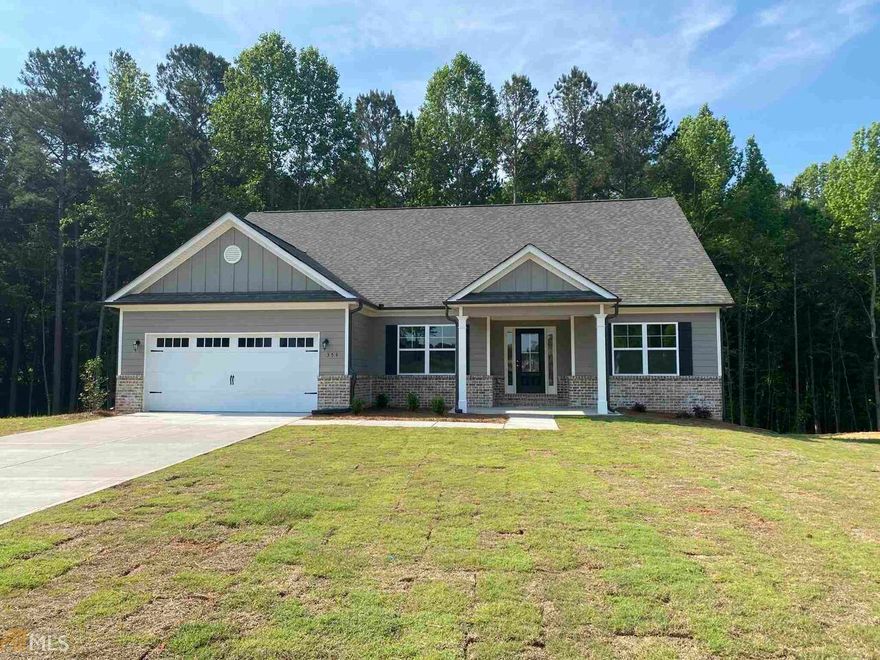 Amazing NEW Ranch Style Home in sought-after Bethlehem Location on full unfinished basement on beautiful 2+ acre cul-de-sac lot! Near Hwy 316, Gateway, Hwy 81.  New community with large wooded lots. Convenient to Gwinnett, Walton, and Athens!  Home features Open Floor Plan! Kitchen open to Great room with Granite Counters and Stainless Steel Appliance Package! Vaulted Great Room with Brick Hearth Fireplace!  4 bedrooms, 2 baths, and Separate Office/Study too!  Formal dining room and breakfast nook! Inviting Master Suite separate from other bedrooms, large walk-in closet! Brick Accents, Concrete Fiber Siding, and a Covered Front and Back Porch-great for entertaining!  Call for details!  Seller pays $2000 in closing costs with preferred lender and $1500 Lender Credit too!  Features may vary.  Stock Photos.  Call for details!  Estimated completion May/June 2021.