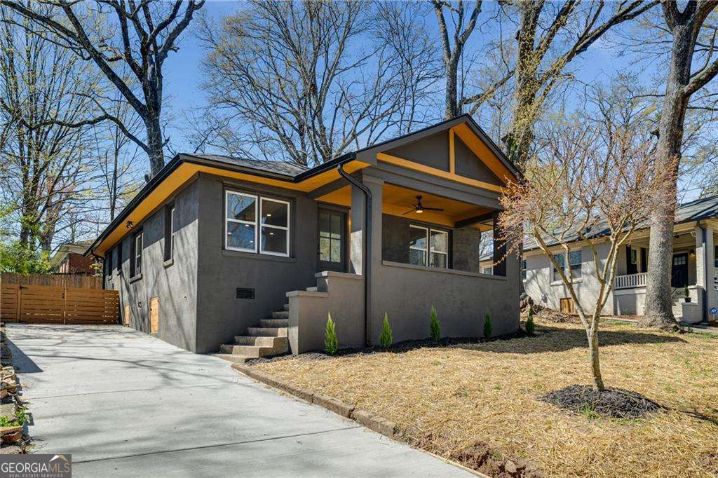 Welcome to your beautifully renovated Bungalow just south of Downtown Atlanta in the beautiful neighborhood of Sylvan Hills. This home was completely overhauled and floor plan opened up to have an entertainers dream! Every inch of this home was thoroughly recrafted with care and features all new appliances, quartz countertops throughout the redesigned kitchen and in the bathrooms, new roofing, flooring, windows, siding, freshly painted, landscaping and much more! This home is completely turnkey and ready for you to move right in! Bryon is a vibrant street with loads of beautiful homes, local landscapes and easy access to Downtown Atlanta Sports & Entertainment districts. Come check out this incredible opportunity today!