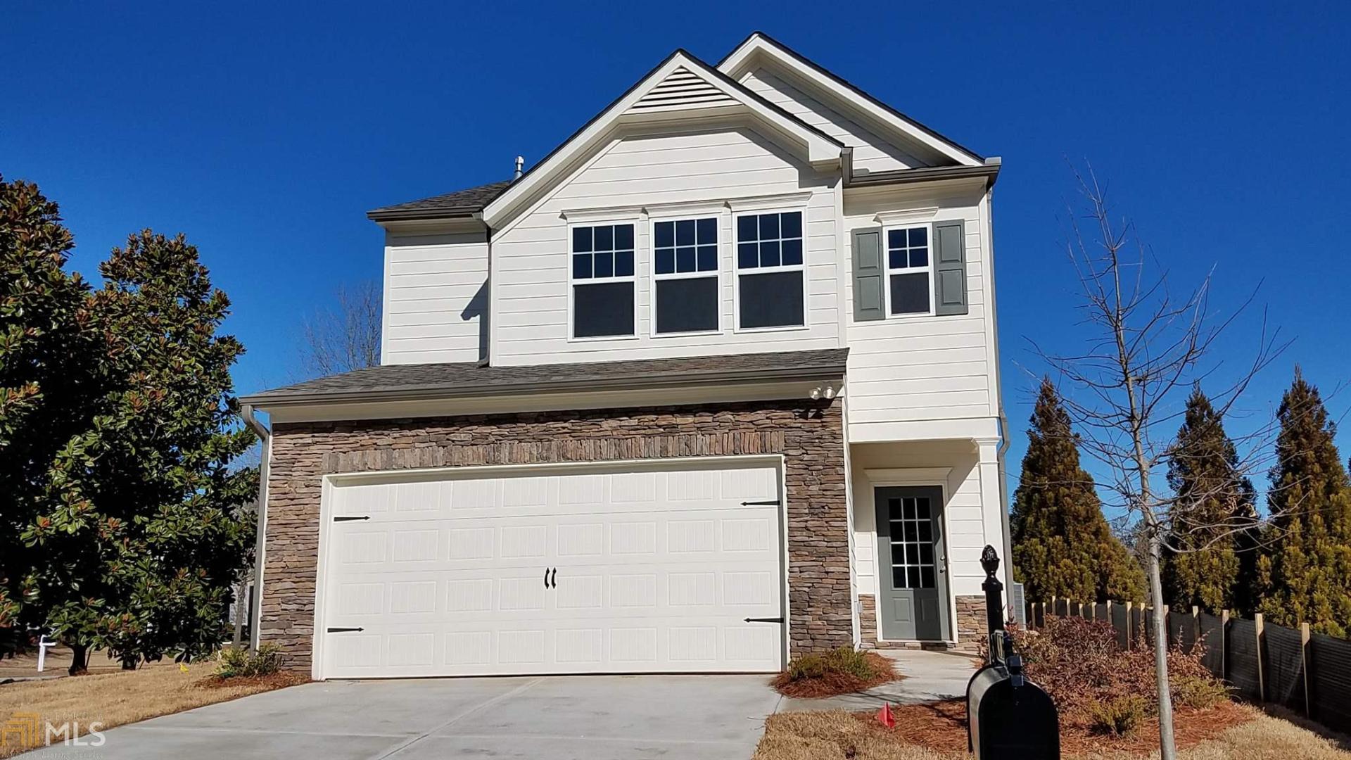 Glade plan at Victoria Crossing! BRAND NEW under construction! Show model home at front for same plan (almost complete). Open concept kitchen w/large island, white cabinets, granite, recessed lights-opens to family room. Master up fits king size with add'l sitting area and walk in closet! Home move in ready for near September. HOA covers front and back lawn maintenance. Minutes to Lake Allatoona, Towne Lake, Outlets, Hobgood Park and more! Etowah HS district!