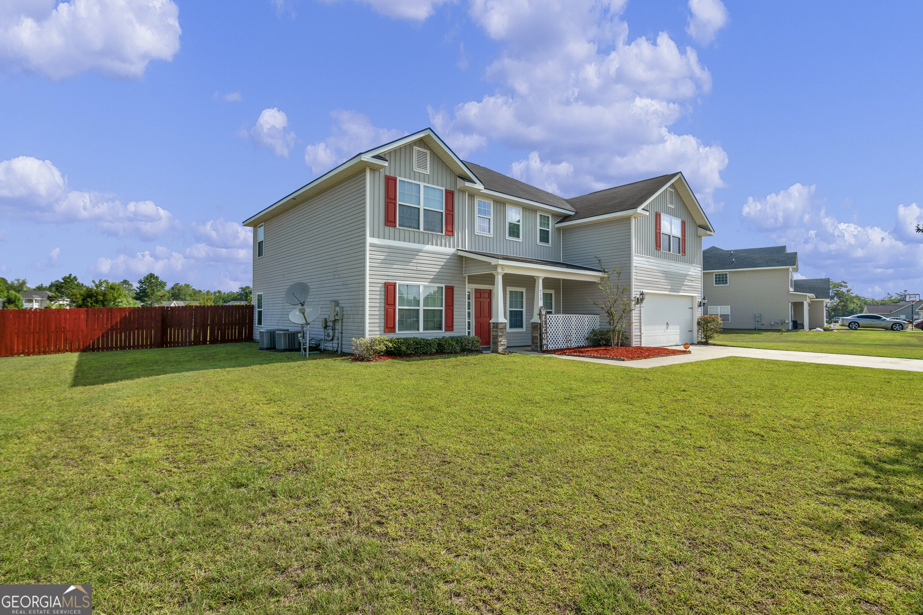 PRICE IMPROVEMENT ON THIS Spacious Elegance with Water Views - NO HOA Just 15 Minutes from Fort Stewart Gate 7 Discover the perfect blend of luxury, comfort, and convenience in this expansive 5-bedroom, 4-bathroom home spanning 3,458 sq ft. Situated on a generous 3/4-acre lot, this property offers peaceful living with easy access to Fort Stewart-just 15 minutes from Gate 7. Formal dining and living rooms with classic crown molding Chef's kitchen with a central island, granite countertops, tile backsplash, wet bar, and walk-in pantry Lavish primary suite featuring a sitting room, oversized walk-in closet, granite double vanity, soaker tub, and custom tile walk-in shower Dedicated home office space perfect for remote work or personal projects Covered back porch ideal for entertaining or unwinding Fenced-in backyard offering tranquil water views Spacious 2-car garage for added convenience and storage Whether you're relocating, expanding, or simply craving more room to breathe, this home delivers luxury and lifestyle-just moments from one of Georgia's key military hubs.