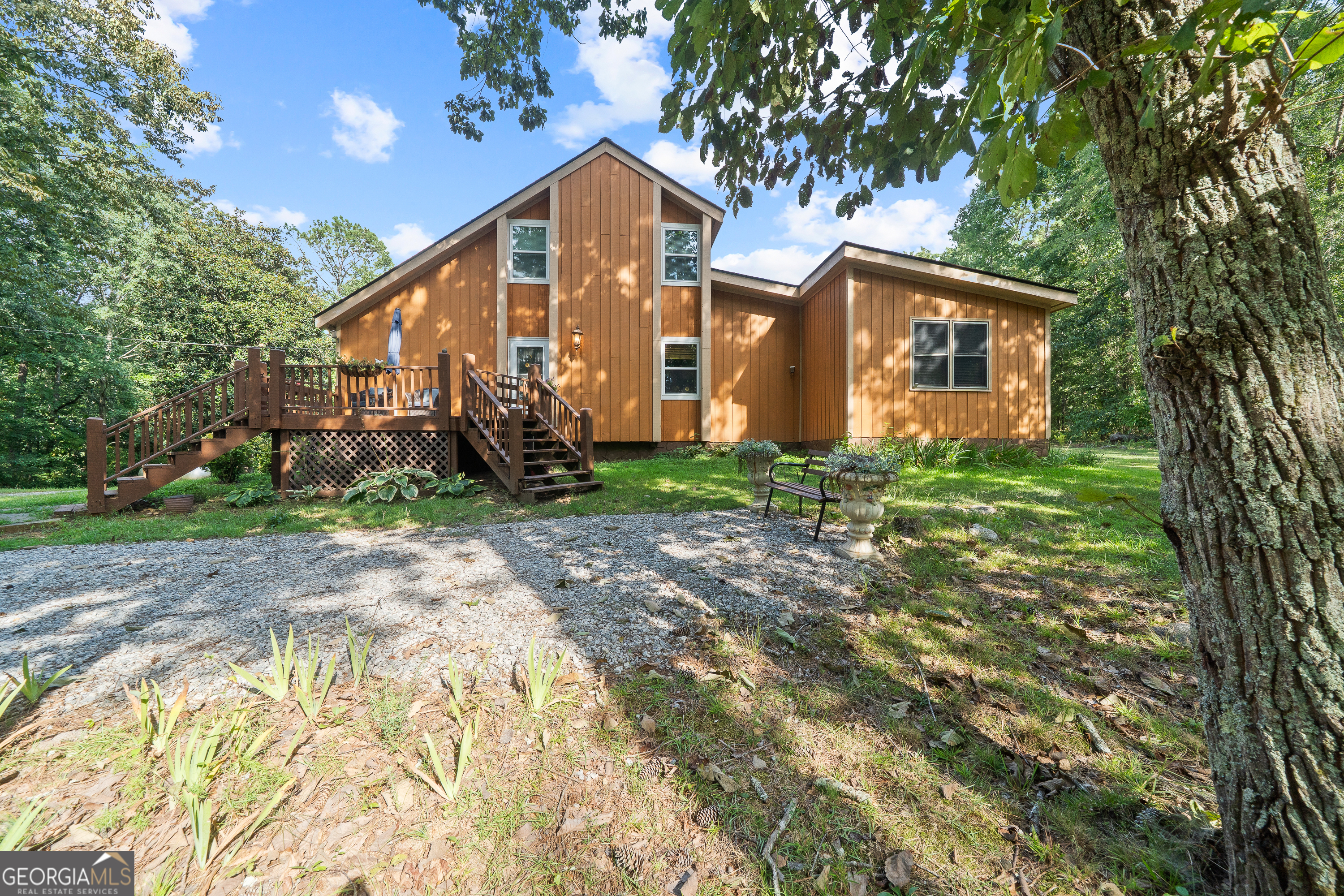 Charming A-Frame on 2 Private Acres, Welcome to 709 Barnes Mountain Rd, an updated 4-bedroom, 2-bath A-frame home offering peace and privacy. Nestled on a serene 2-acre lot, this property blends rustic charm with thoughtful upgrades, making it move-in ready. Step inside to find the main living area with fresh paint throughout, an updated kitchen featuring new stainless steel appliances and all-new interior and exterior doors. The primary suite is conveniently located on the main level, as well as an additional bedroom or office. There are two additional bedrooms upstairs that provide plenty of space for family or guests. Recent improvements include a new roof (2 years), new windows (1 year), and freshly stained exterior. Enjoy outdoor living with a in-ground pool perfect for summer relaxation. This home offers the peaceful lifestyle you've been dreaming of-just a short 10 minute drive from Mansfield, Monticello and surrounding areas. 4 Bedrooms | 2 Baths | 2 Private Acres | Pool | Move-In Ready