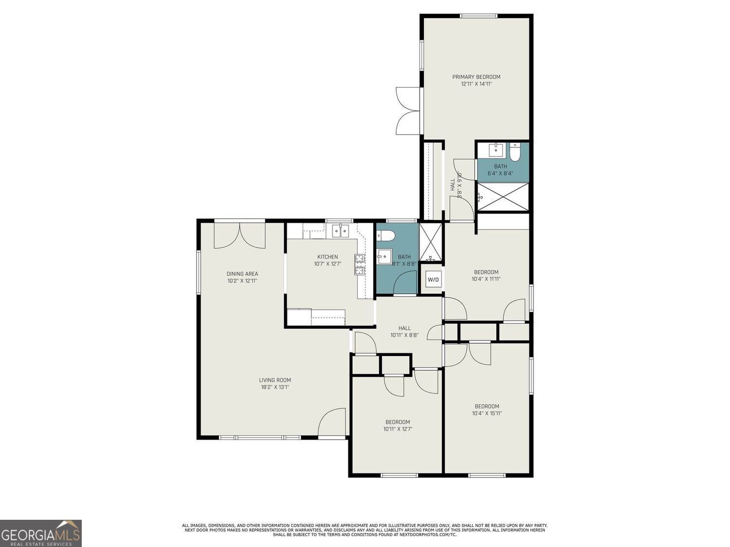 Atlanta, Georgia 30324, United States, 4 Bedrooms Bedrooms, ,2 BathroomsBathrooms,Residential,Active,132522