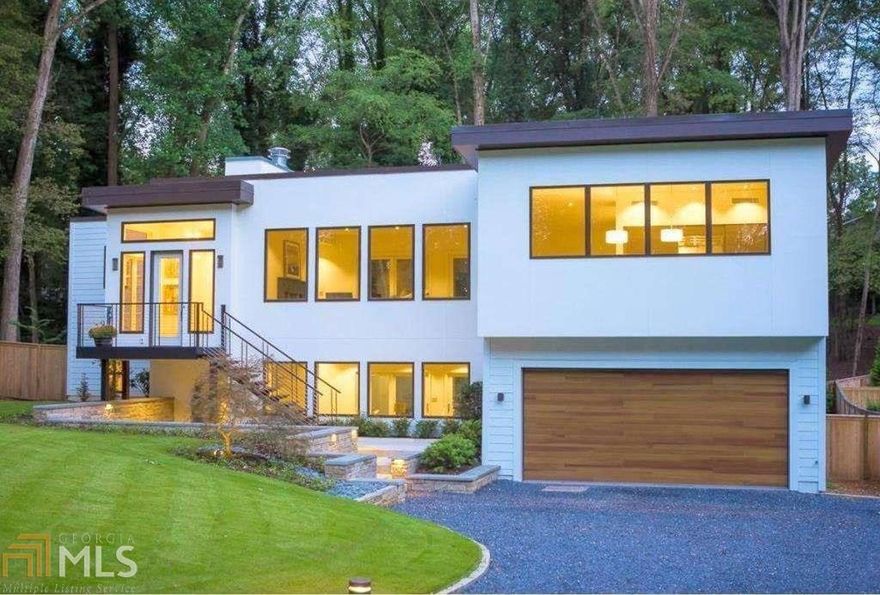 Sophisticated 2015 Luxury Modern In Hot LaVista Park By Wise Builders And Jeffrey Bruce Baker Design. Featuring: Soaring Ceilings, Solid Wood Doors, LED Lighting, 3" Oak Floors, Master On The Main, Spacious Main Level Living Plus Open Lower Level Entertaining Area, Spa-Like Baths + Steam Shower, Thermador Kitchen, (6 Burner Range) Quartz Surfaces And Custom Cabinetry, Wine Cooler, Covered Stone Terrace, Half Acre Lot (+/-), Large Cedar Deck Overlooking Professionally Landscaped Flat Backyard! Just Minutes To Shopping/Dining, Midtown, Emory, Druid Hills & I-85.