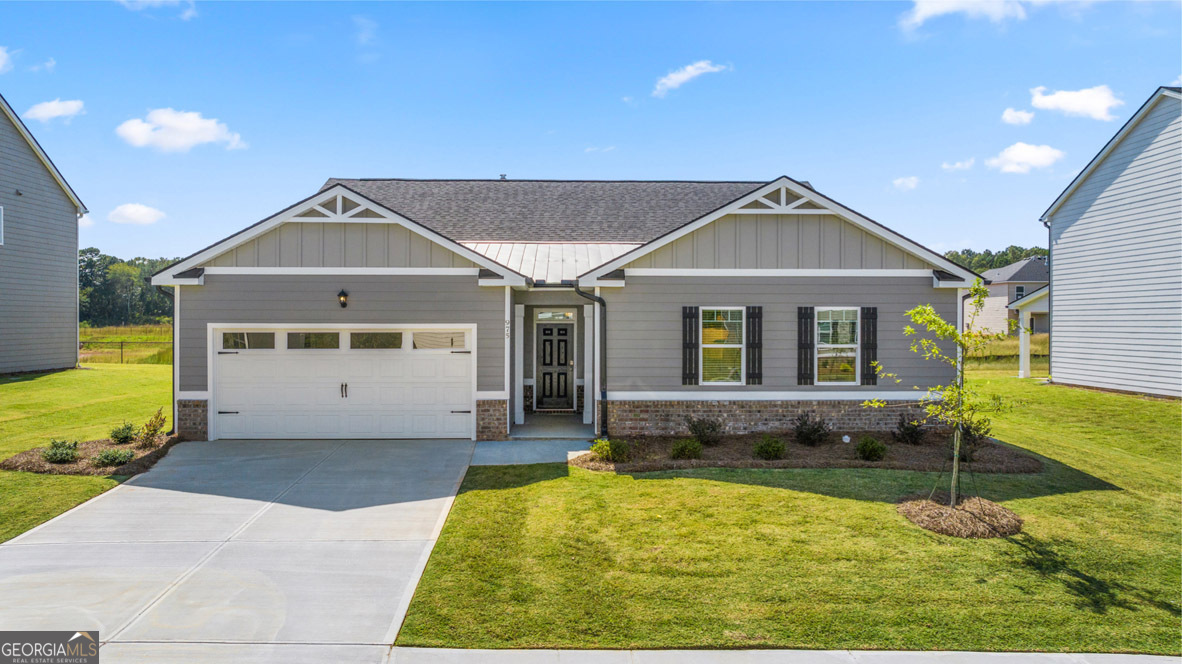 Barrow County's newest premiere community features, a pool, tennis and pickle ball courts, walking trails, playground, and a clubhouse with serving kitchen and gathering room. Preserve at Dove Creek is a 100% USDA FINANCING qualified neighborhood. THE DENTON FLOOR PLAN IS A 4 BEDROOM, 2.5 BATHS RANCH! The heart of this home is an oversized central family room with fireplace that opens to a large island kitchen & walk-in pantry. Cabinet color - white. Entertain in style with a casual dining space that leads out to an extended covered patio so you can enjoy the outdoors. Private bedroom suite offers a spa-like bath, and gracious secondary bedrooms with generous closet space. Preserve at Dove Creek is located just 10 minutes from FORT YARGO STATE PARK and 20 minutes from ATHENS GA. We are located within 2.5 miles from 316, with easy access to the city and surrounding suburbs. Your new home is built with an industry leading suite of Smart Home products that keep you connected with the people and place you value most. Home also features 3 zone sprinkler system, garage door openers, ceiling fans in family room and Owner's suite, and Smart Home System. Photos used for illustrative purposes and do not depict actual home. Incentives and prices are subject to change at any time. Contracts are submitted on Builders forms only. Prices and promotions are subject to change at any time, and this listing although believed to be accurate, may not reflect the latest changes. Seller offers low-rate financing and closing cost contributions when DHI Mortgage is used as the preferred lender.