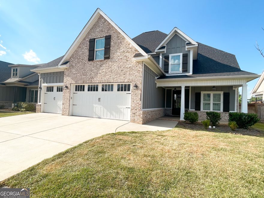 Stunning 5-Bedroom Home in Sought-After Community    Welcome to this beautiful 5-bedroom, 3.5-bathroom home, built in 2022 and offering approximately 2,463 sq. ft. of thoughtfully designed living space. With its timeless brick exterior, high vaulted ceilings, and elegant finishing details, this home perfectly blends modern comfort with classic charm.    Step inside to an open and inviting layout filled with natural light, making it ideal for both entertaining and everyday living. The spacious kitchen and living areas flow seamlessly, while the private bedrooms provide comfort and retreat for the whole family.    Relax and enjoy the outdoors year-round on the screened back porch, or take advantage of the beautifully landscaped yard.    Located in a wonderful neighborhood within a top-rated school district, this home is also just minutes away from restaurants, shopping, and entertainment.    Don't miss the opportunity to make this exceptional property your next home!