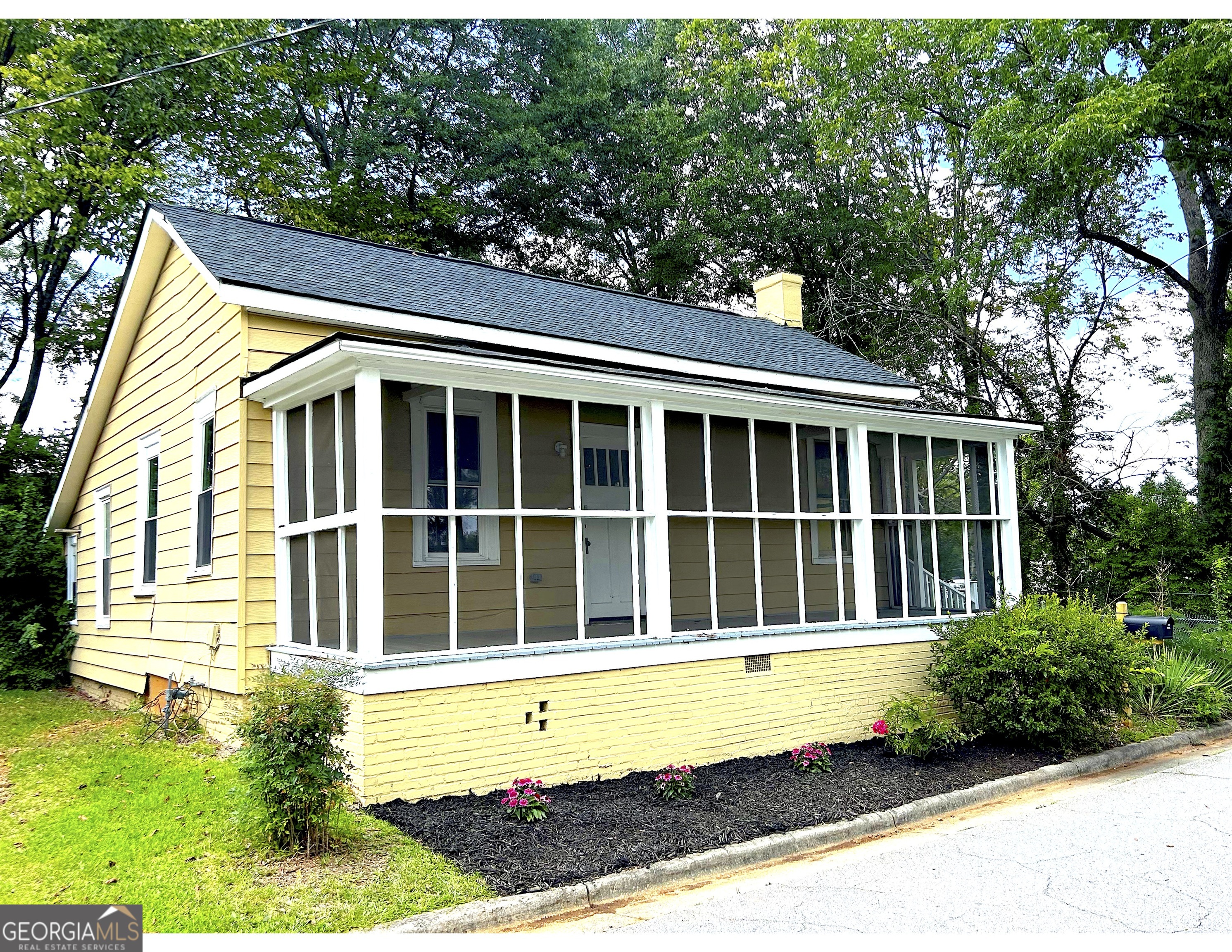 Charming Renovated Home Near Historic Downtown Griffin! This fully renovated historic home offers a perfect mix of original character and modern updates-all within walking distance to Downtown Griffin. You'll love the beautifully refinished original heart pine floors, preserved fireplace mantels, and spacious living room. Recent upgrades include a brand new roof, all new electrical, plumbing, HVAC, & a tankless water heater. You'll find an all new kitchen with solid stone counter tops & subway tile backsplash, and a fully renovated bathroom. The walk-in kitchen pantry adds great storage, and the home feels fresh, clean, and move-in ready. This home is located next to the $50M Thomaston Mill redevelopment, Griffin's new $10M indoor aquatic center is now open, and the newly approved C-II airport and other exciting developments are on the horizon! Enjoy nearby breweries, restaurants, shopping, yoga studios, parks, and community events-everything you need just minutes away!