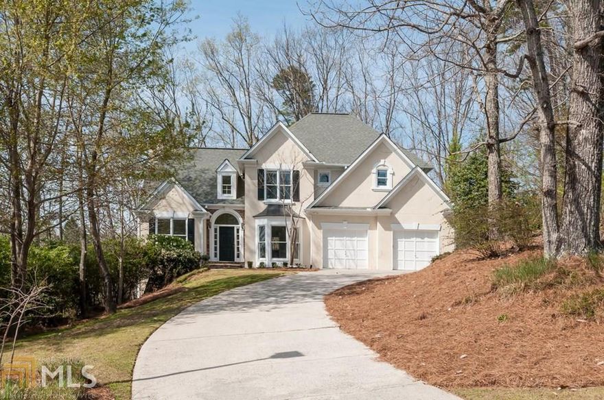 Beautiful! cul-de-sac home in Lambert HS district. NEW, CONTEMPORARY RENOVATIONS throughout. Expansive sunroom overlooks private, wooded 1 acre yard - a peaceful retreat. 2 story stacked stone fireplace in Great Rm. Home features built ins, newly refinished rich, dark hardwoods, new carpet, new light fixtures, satin hardware & plumbing. Open concept kitchen with impressive white quartz countertops, subway tile, Stainless Steel. Large master bath with white Carrara tile, oversized shower, frameless enclosure. Daylight bsmt stubbed for bath, fully wired, ready to finish.