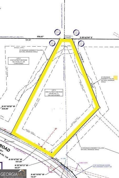 Photo of 3094 Flatbottom Road, Ball Ground, GA 30107 (MLS # 10732189)