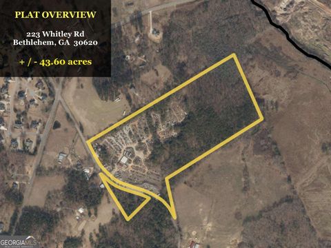 223 Whitley RD Bethlehem GA 30620
