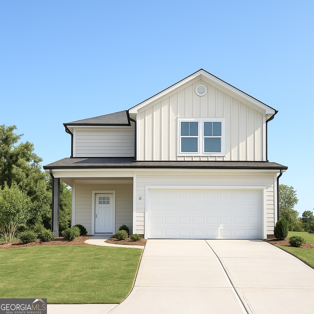 Welcome to your dream oasis! This stunning new construction features 3 bedrooms and 2.5 bathrooms, perfectly blending modern elegance with everyday functionality. Ideally located in one of Griffin's sought-after neighborhoods. This home is located in a community with no HOA and is just moments from shopping, dining, and local conveniences. Step inside to discover an airy open-concept living area bathed in natural light, highlighting contemporary finishes and thoughtful design. The gourmet kitchen is a chef's paradise, equipped with premium appliances and designer fixtures, seamlessly connecting to expansive living and dining spaces-perfect for entertaining or relaxing. The luxurious owner's suite offers custom closets and a spa-like bathroom with a separate shower, soaking tub, and granite countertops. Two additional bedrooms share a beautifully appointed bathroom featuring a stylish shower/tub combination. With exceptional features and meticulous attention to detail, this home is ideal for first-time buyers or investors looking to expand their portfolio. Don't miss this opportunity to embrace a lifestyle of comfort and style-welcome home! *Photos are of a similar completed home. Property photos are stock photos, a representation for illustration purposes.