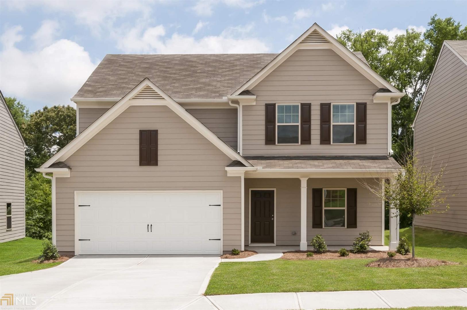 The Chatuge Floor Plan at The Seasons at Pendergrass offers a functional design with charming features and upgrades. This 4 bedroom, 2.5 bath home offers open concept design on the main floor with a large living room, kitchen and dining area perfect for entertaining. Upstairs, enjoy 4 large bedrooms with a private owner’s suite consisting of a beautiful bathroom, large soaker tub and walk-in closet. The Chatuge’s interior is further enhanced with $15,000 worth of upgrades including whirlpool kitchen appliances, granite countertops, custom cabinetry and more.