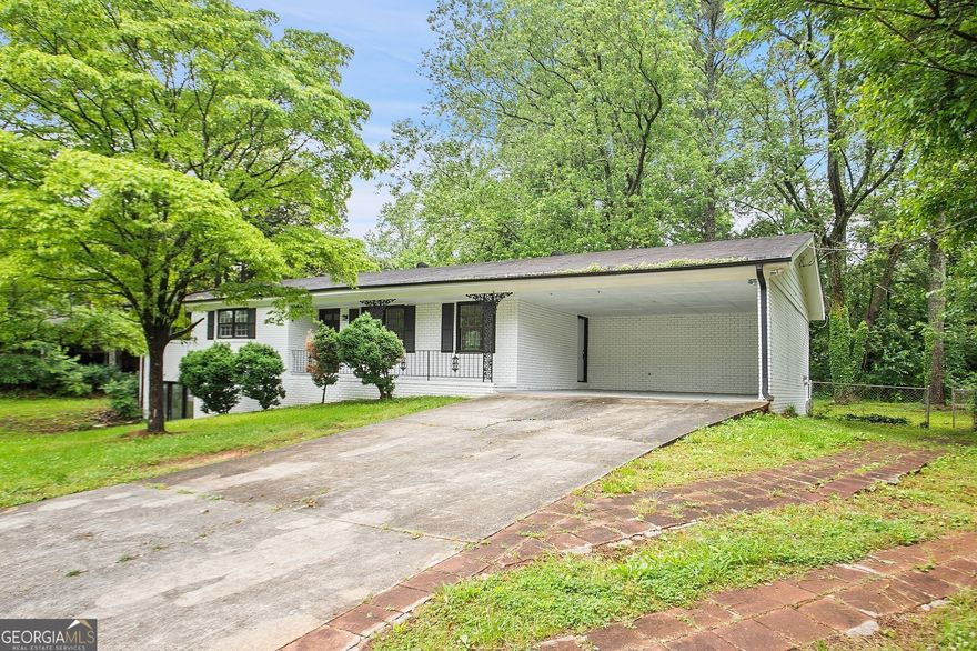 Imagine calling this beautifully renovated brick ranch in sought-after East Cobb, Marietta your new home. Forget the hassle of renovations Co it's already done! Step inside onto gleaming hardwood floors that flow through the spacious, open main living area. You'll find three comfortable bedrooms and two fully updated bathrooms with modern fixtures and tile on this level.  The heart of the home, the kitchen, is brand new with stylish cabinets, a lovely backsplash, and durable countertops. Need more space? The finished basement is a fantastic bonus, offering a large rec room, another bedroom, and a full bathroom Co perfect for guests, a home office, or a play area!  Outside, enjoy coffee on the front porch or host barbecues on the back patio overlooking the yard. Located in a top-rated school district and close to parks, shopping, and dining, this home offers the perfect blend of comfort, style, and convenience. Don't miss this chance for a truly move-in-ready home in a prime location! Schedule your visit today.