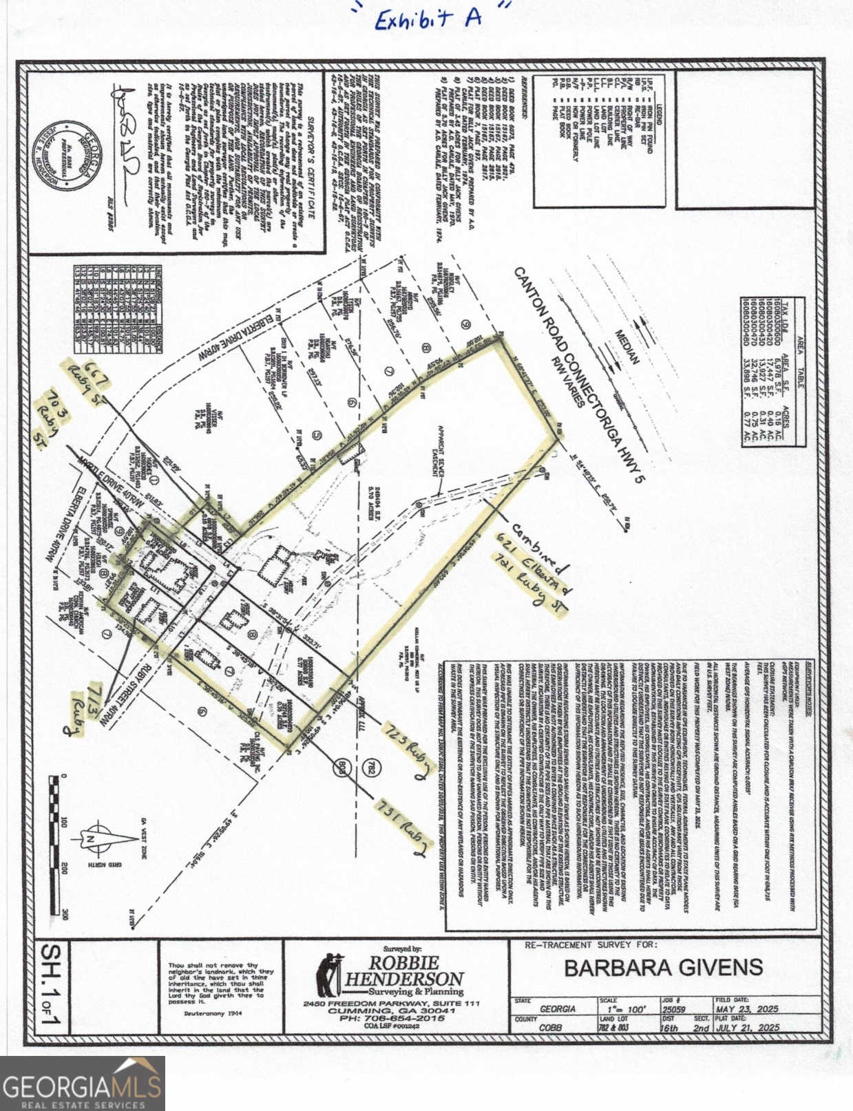 Rare East Cobb Assemblage! This unique opportunity includes 7 contiguous parcels totaling approximately 8.067 acres just off the Canton Road Connector in Marietta. Currently zoned R-30 with 5 existing homes (1930s-1950s), the property offers incredible potential for redevelopment. Large contiguous tracts of this size are exceptionally scarce in East Cobb. With easy access to Canton Road, Hwy 5, I-75, and I-575, this site is positioned for future growth. Surrounded by residential, light industrial, and commercial uses, the assemblage offers potential rezoning opportunities for residential subdivision, RA-5 townhomes, or even RM-8/RM-12 apartments. Builders and developers will appreciate the strong demand and limited supply in this corridor. Whether you're an investor seeking long-term upside, a builder ready to create a new community, or a visionary buyer looking for a prime redevelopment tract, this property is a true East Cobb gem with limitless potential.