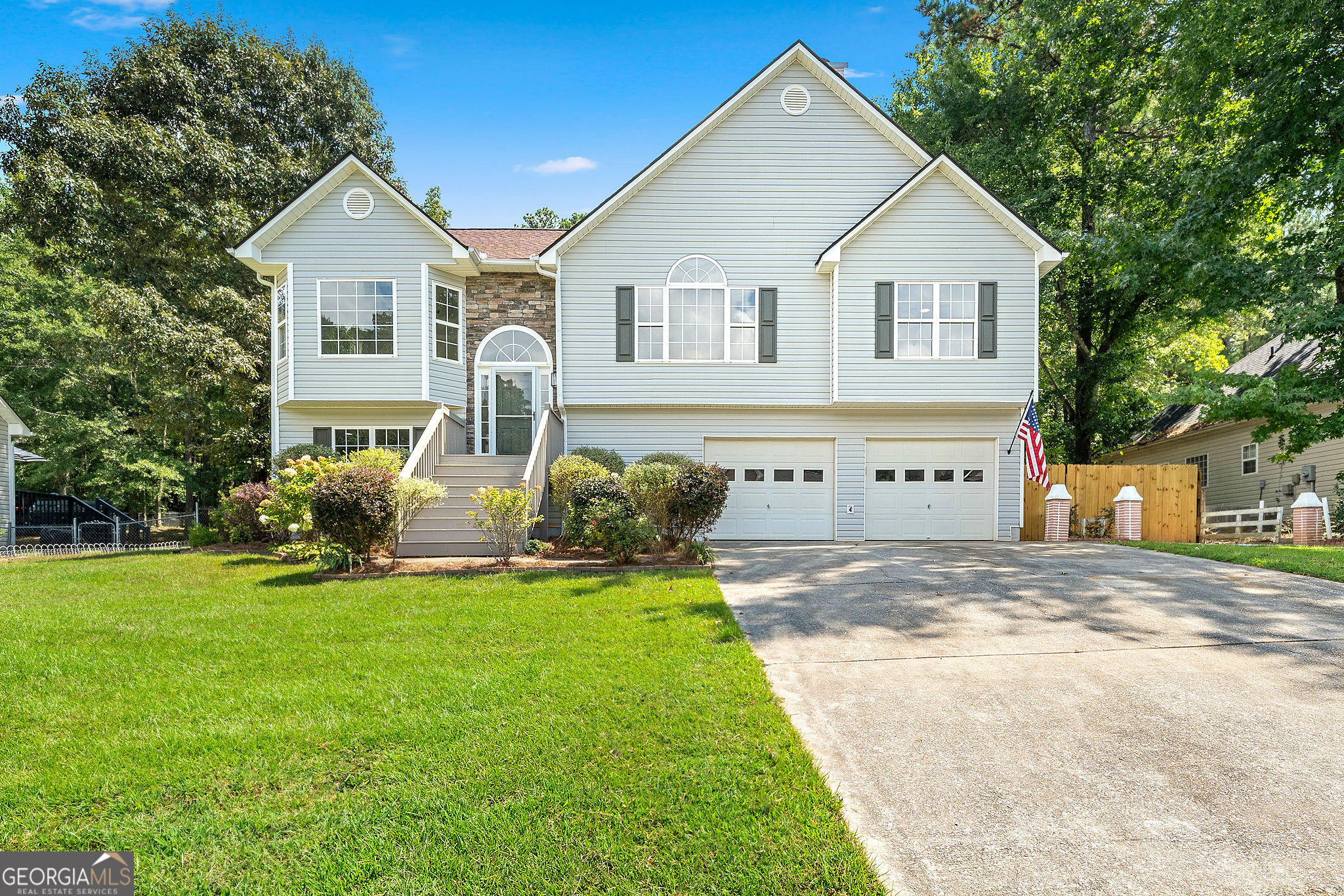This home has been renovated top to bottom and is looking for a new owner. High ceilings and an abundance of natural light welcome you to the spacious living area and fully updated kitchen. Bedrooms are generously-sized and the finished basement offers additional living space/possible 4th bedroom along with a full bathroom. The private backyard is fully-fenced, open, and flat. The freshly painted back deck, spacious paver patio, and stone firepit make this backyard perfect for enjoying cool fall evenings. Don't let this one get away!
