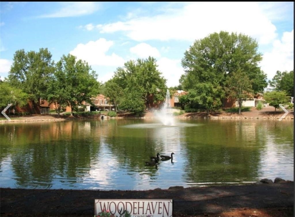 A Beautiful 2 bedroom and 2.5 bath townhome in a super Duluth location! Open floor plan with a fully renovated kitchen. The Main level has a spacious living room w/ fireplace, half bath, laundry, and a beautifully renovated white kitchen w/ granite countertop, custom granite top island, and stainless steel appliances. On the second floor, the large Owner's Suite has a walk in closet and en suite bath. A secondary bedroom offers tons natural light, double closets, and full bath. Covered carport parking for 2 cars. Great community amenities include swim/tennis, lake, trails, a playground, picnic pavilion and more! Walk outside the front door to a large pond with a fountain, spend very relaxing evenings there. Neighbors are very nice, wonderful community. Property goes to the Chattahoochee River and Johns Creek. Location Location Location, , Whole Foods is right around the corner. Best Schools , check their ratings. Owner can furnish the home if needed.