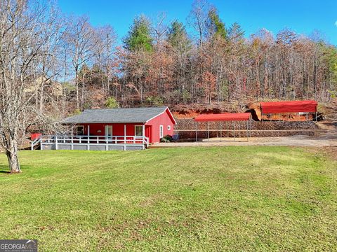 A home in Hiawassee