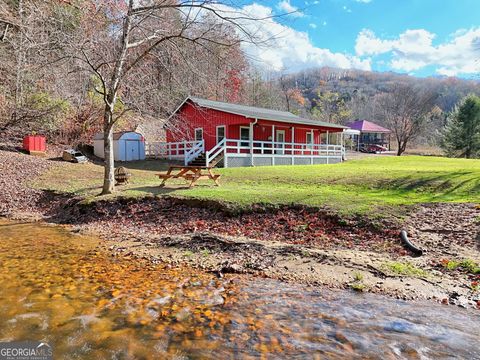 A home in Hiawassee