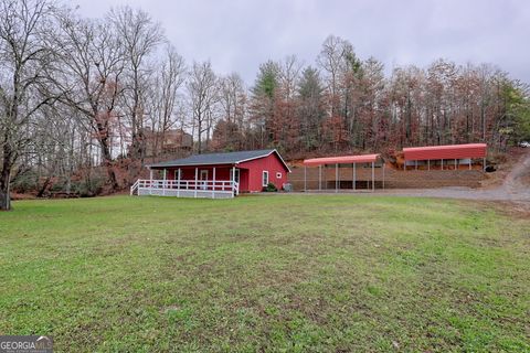 A home in Hiawassee