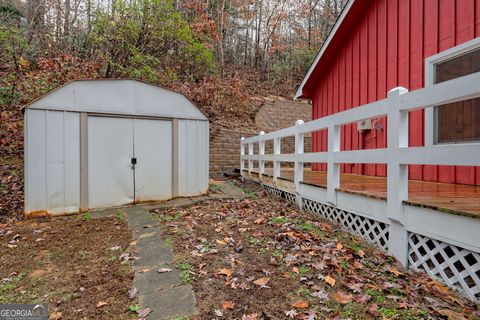 A home in Hiawassee