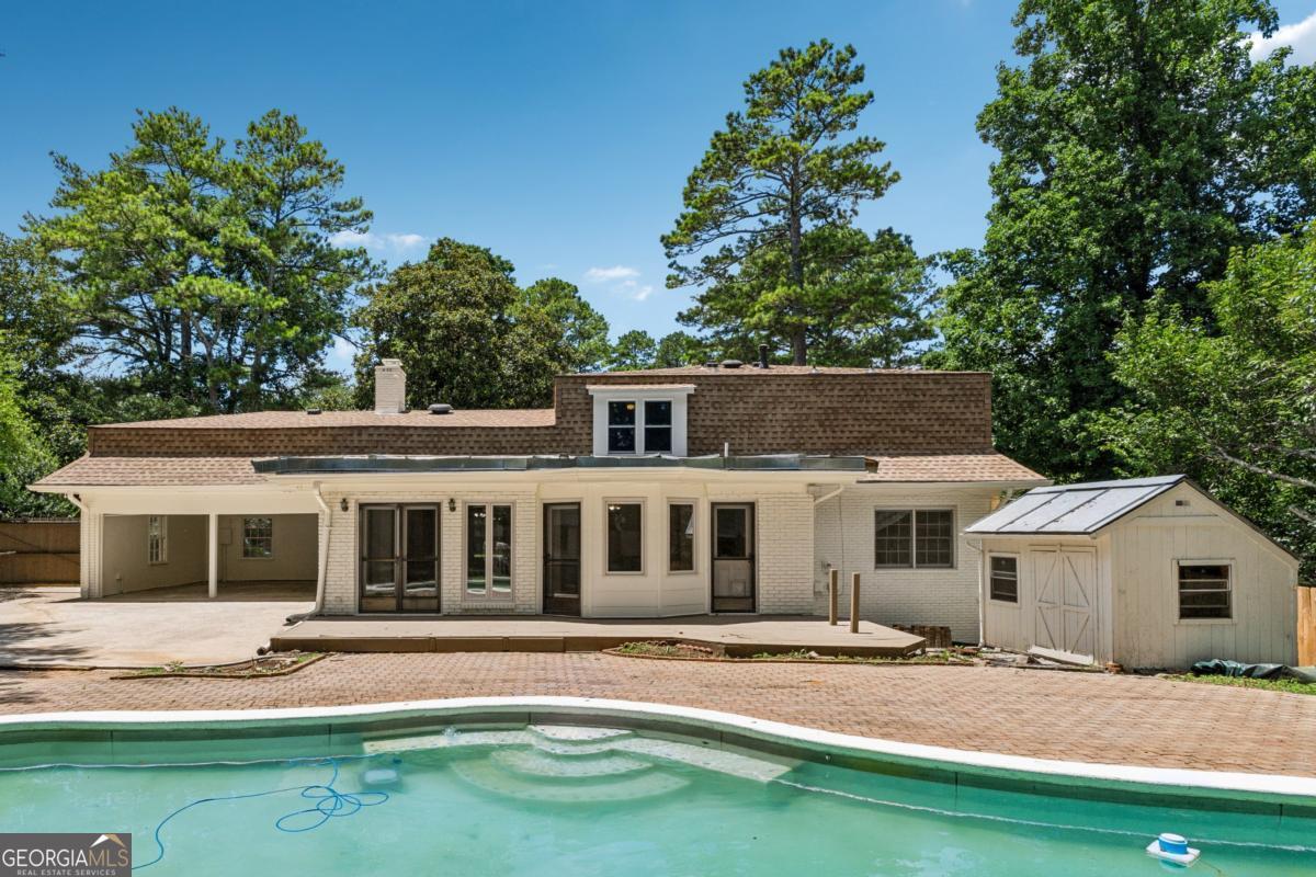 Have you ever dreamt of owning your own home with a private in-ground swimming pool in the heart of Tucker, GA? Welcome to this recently renovated 4-bedroom, 3-bathroom gem offering comfort, convenience, and style in one of the area's most sought-after neighborhoods. Perfectly positioned off Lavista Rd, and just minutes from I-285 and vibrant Decatur, this home truly has it all. Step inside to discover a light-filled living and dining space, designed to impress with expansive windows and radiant heated flooring perfect for the cozy winter days. The main level features a spacious bedroom with a full bath, ideal for guests or multigenerational living. Upstairs, you'll find 3 generously sized bedrooms including the Owner's Suite and 2 full bathrooms. While downstairs, an unfinished basement offers limitless potential for a future home gym, theater, or simply extra storage. The basement area has been recently waterproofed for your peace of mind so that your Family can enjoy this beautiful home as comfortably as possible. Summer entertaining is a breeze with your private in-ground pool, perfect for weekend BBQs, family gatherings, or a refreshing plunge in these hot Georgia days. Nestled behind a brand-new million-dollar subdivision, this home offers a unique blend of established charm and modern surroundings. With this area rapidly developing, this is not just a home, it's a smart investment for your family's future. Don't miss your chance to own this move-in ready gem in one of Tucker's most dynamic and growing communities and schedule your showing today!