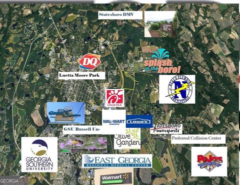 0 Hwy 301 Bypass And Jones Mill RD Statesboro GA 30458