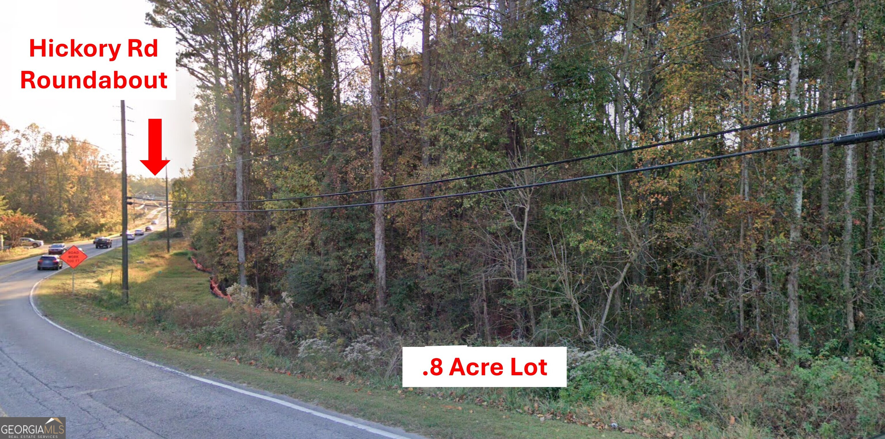 Bring your Builder - .8 Acre lot - No HOA - Zoned R-20 - Sewer Available at Street - One of the closest SFR lots to the New Holly Springs Town Center. Walk to Restaurants, Bars, Shopping & Amphitheater. Build now and watch your equity grow as the Town Center gets developed.