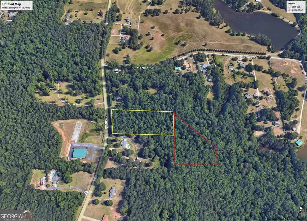 Photo of 0 Btwn 448 &amp; 474 Inman Road, Fayetteville, GA 30215 (MLS # 10718892)