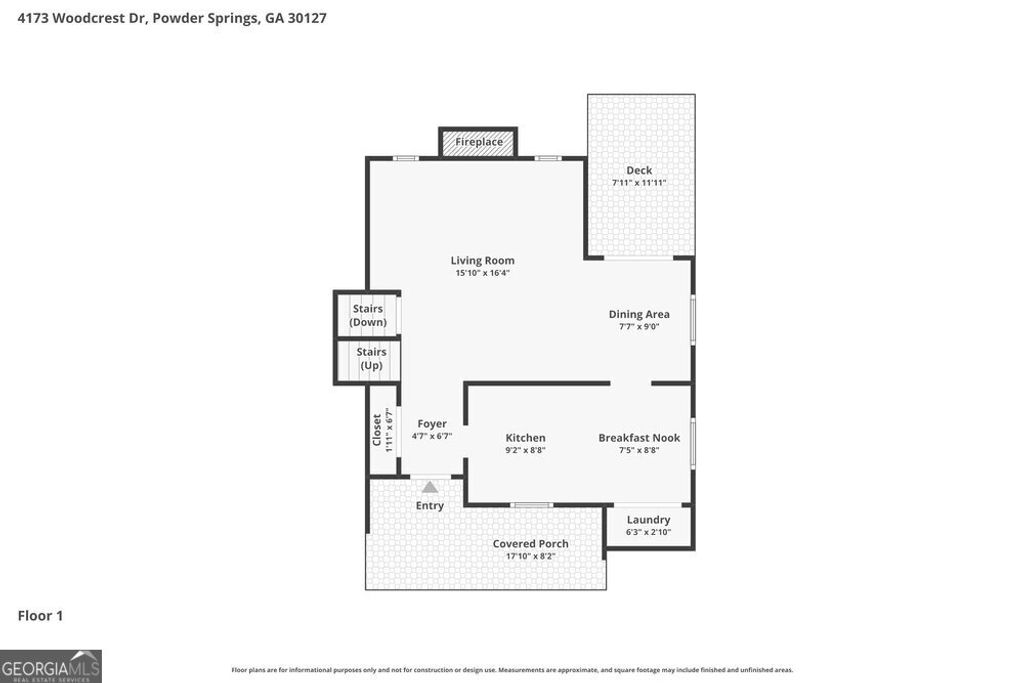 Photo of 4173 Woodcrest Drive, Powder Springs, GA 30127 (MLS # 10701979)