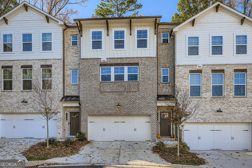 Welcome to this stunning 3-bedroom, 3.5-bath townhome-the largest floorplan in Avondale Park at 2,622 SQ/FT! Built in 2024 by Beazer Homes, this residence seamlessly blends luxury, comfort, and convenience across three spacious levels. Featuring 9-ft ceilings, abundant natural light, and an open-concept design, the home offers an inviting atmosphere ideal for both entertaining and everyday living. The main floor includes a private guest suite with a full bath and access to a two-car garage. Upstairs, the gourmet kitchen features a Glide Gate Quartz island, subway tile backsplash, walk-in pantry, and sleek cabinetry, all seamlessly integrated into the bright living and dining areas. Step outside to a private deck with tranquil, wooded views-perfect for relaxation or outdoor dining. The top floor features a luxurious primary suite with double quartz vanities, an oversized shower, and a soaking tub, along with an additional bedroom, full bath, and laundry room for added convenience. Located just minutes from Avondale Estates, Downtown Decatur, the DeKalb Farmers Market, and major highways, this home offers unmatched accessibility. All appliances, trash pickup, and lawn care are included. Pets welcome. 12-month lease; applicants to have 680+ credit score and salary 3x monthly rent.