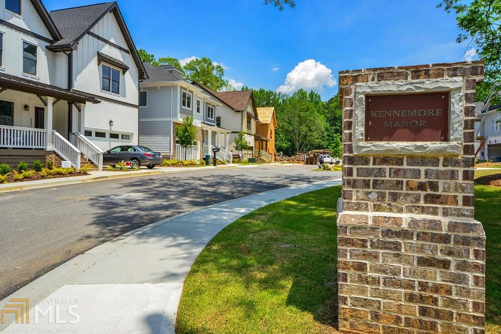 The lifestyle you desire awaits you in Historic Norcross. Spacious kitchen with stainless steel appliances, butlers pantry, hardwoods on main that opens to the living room, dining room & leads the large deck. Standard features include: Quartz countertops in kitchen and all baths, recessed farm sink, 10ft ceiling on main, 9ft ceilings on all other levels, 2 car garage, walk in pantry and 3 programmable thermostats. This home also features bed and bath in the upstairs bonus room. Final Basement Lot Opportunities! Home will be completed in April 2020!!