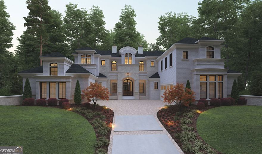 Pictures are representative of builder's construction.  Home to be built can be customized for personal use.  Stunning Executive Home coming to the prestigious Grand Estates of the South! Owners can design this custom home to meet their specific dreams. New construction allows changes in specifications and floor plan personalized to one's liking. Inviting two story foyer shows off the eloquence of this amazing home and creates a desire to see th4202  and professional appliances. Walk-in pantry and breakfast area. Stunning 12 seat formal dining room across from a formal living room. You will have an easy view from the kitchen and breakfast room into your cozy family room with fireplace and large windows to view your professionally landscaped back yard. Level walk out onto your yard from your family room. Upstairs features 4 large bedrooms all with private bathrooms. Upstairs laundry room with cabinets and folding table. Terrace level boasts a game room which includes room for pool table, game table, Ping pong table and foosball. The home theater seats 12 and will please you and your guest on movie night. There is a half bath on the main and terrace levels.