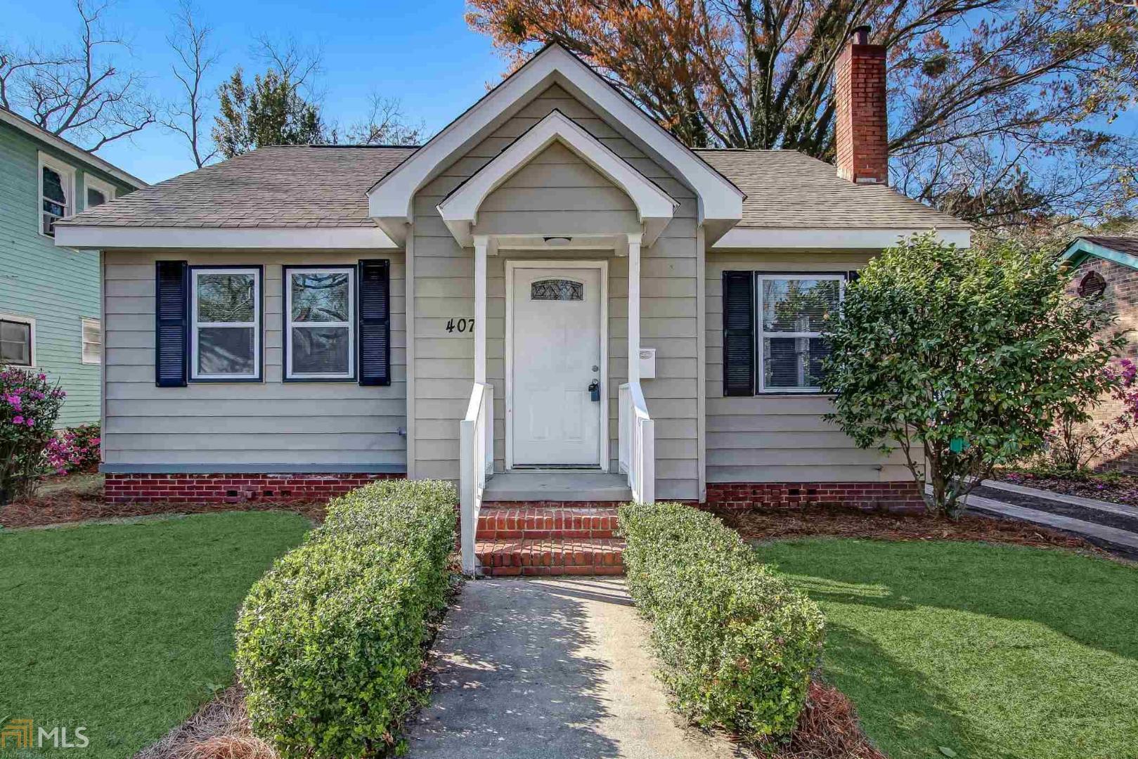 Great deal on this totally renovated midtown bungalow with a 2nd floor located near Downtown Savannah! This home is just minutes from Savannah's River Street, SCAD, shopping, restaurants, hospitals, schools, and walking distance to Gordonston! This totally renovated home features 3 bedrooms, 3 full baths, beautiful hardwood floors throughout, a very nice open kitchen with a breakfast area, a large island, new granite countertops, all white and bright raised panel cabinets, new stainless steel appliances, a spacious dining area, a large family room with a fireplace, a spacious owner's suite with an owner's bath with a gorgeous ceramic tiled shower, a laundry room with a new washer and dryer included, a 3rd bedroom upstairs with a private bath, new hot water heater, a covered back porch, lots of storage space, freshly landscaped yard with new sod, a large fenced backyard, and so much more! Hurry! This Midtown beauty won't last long!