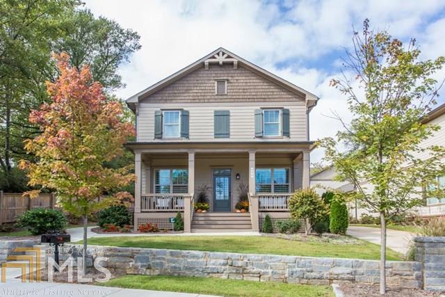 This home is a true 4 bed/4 bath home in the heart of HOT Old Fourth Ward. Steps from Beltline, Ponce City Market, Inman Park/Krog Market. Perfect home for someone who wants all the amenities of Intown living with walk/bike-ability to just about everything. Home is like new and boasts a large front porch for entertaining, private fenced courtyard, huge master suite with extra large bath and closets. 2 addt'l "suites" with private baths upstairs and full bed and bath on main. 11' ceilings, hardwood floors, designer fixtures/finishes and 2-car garage.