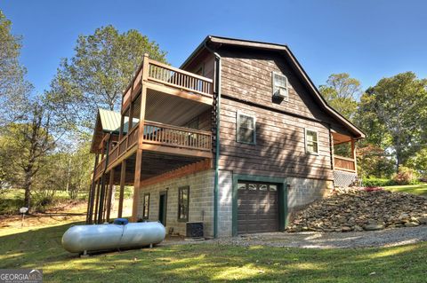 A home in Mineral Bluff