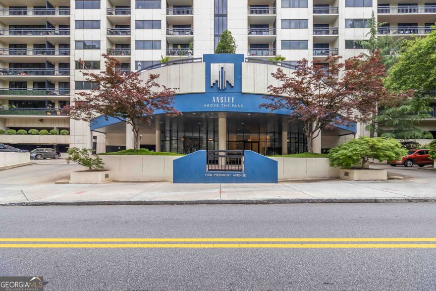 Welcome to Ansley Above The Park, Unit #803! Live in the heart of Midtown Atlanta in this exceptional two-story condo perched on the 8th and 9th floors with entry doors on each level, the closest condominium building to iconic Piedmont Park. This rare 2-bedroom, 2.5-bath residence boasts floor-to-ceiling windows with motorized black out curtains, flooding the space with natural light and offering panoramic city and park views from both floors. Enjoy outdoor living with double balconies perfect for morning coffee or evening sunsets that offer views of the park. The open-concept layout features a sleek modern kitchen, spacious living areas, and well sized bedrooms, each with its own en-suite bath. Premium amenities include a 24/7 concierge front desk security attendant, a serene green space on the 11th floor overlooking the park, a resort-style pool, fully equipped gym, and an elegant clubhouse on the 4th floor. Two deeded parking spaces inside a secure covered parking deck and a personal storage area offer added convenience. Just steps from The Beltline, Colony Square, the Atlanta Botanical Garden, Trader Joe's, Ansley Shopping center, and all the other vibrant culture, dining, and entertainment Midtown has to offer-this is city living at its finest.